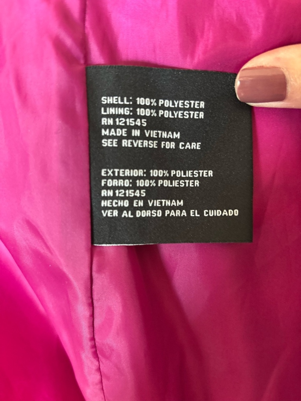 London Fog Pink Belted Trench Coat – L/G - Picture 11 of 12